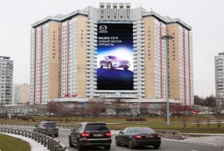 Медиафасад «Ленинский проспект, 158»