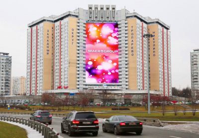 Медиафасад «Ленинский проспект, 158»