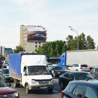 Медиафасад «Химки, Ленинградское шоссе, 27»