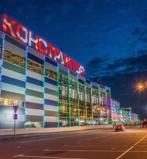 Медиафасад «МКАД, 25 км, вл.1, ТЦ КОНСТРУКТОР»