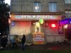 Навес со ступеньками для магазина
