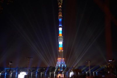Медиафасад «Останкинская башня»