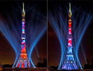 Медиафасад «Останкинская башня»