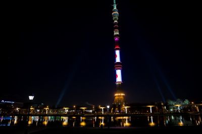 Медиафасад «Останкинская башня»