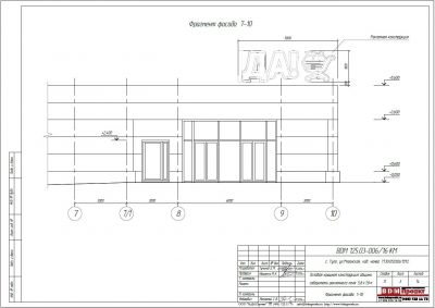 Угловая крышная установка 5800х1800мм