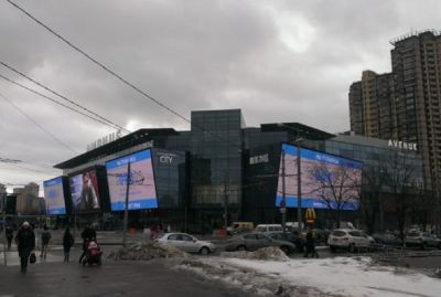 Медиафасад «ТРЦ AVENUE»