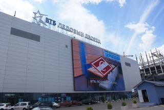 Медиафасад «Ледовый дворец ВТБ»