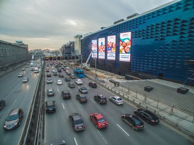 Медиафасад «ТРЦ РИВЬЕРА»