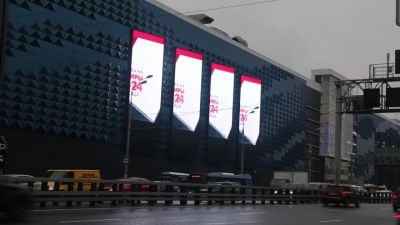 Медиафасад «ТРЦ РИВЬЕРА»