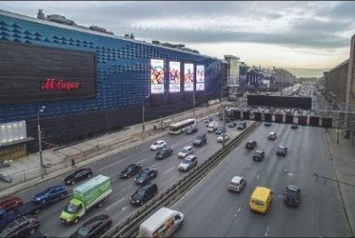 Медиафасад «ТРЦ РИВЬЕРА»
