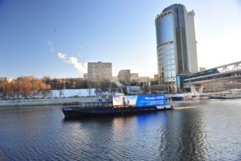 Медиафасад на круизном судне ледового класса