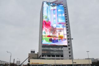 Медиафасад «Щелковское шоссе, д. 2»
