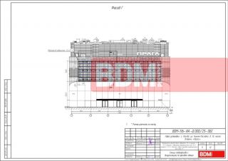 Медиафасад габаритами 30х7,5м