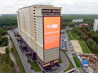 Медиафасад «МФК Ханой-Москва»