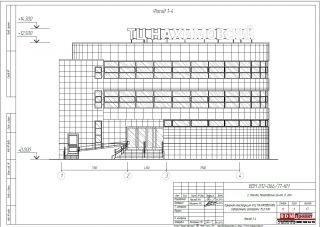 Крышная конструкция 15200х1800мм