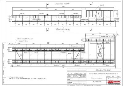 Крышная установка 5800х1800мм