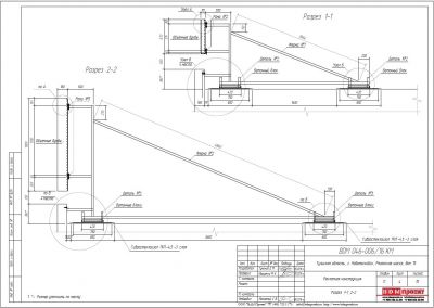 Крышная установка 5800х1800мм