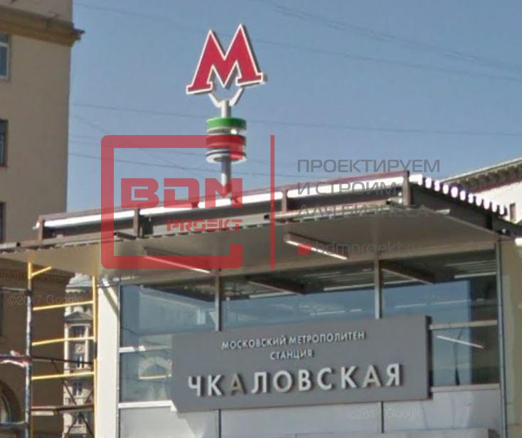 Элемент навигационной системы Московского метрополитена (Н-2260мм)