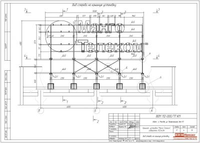 Крышная установка 10300х4800мм