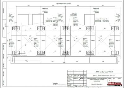 Крышная установка 12950х2225мм