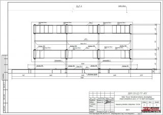 Крышная установка 7000х1500мм